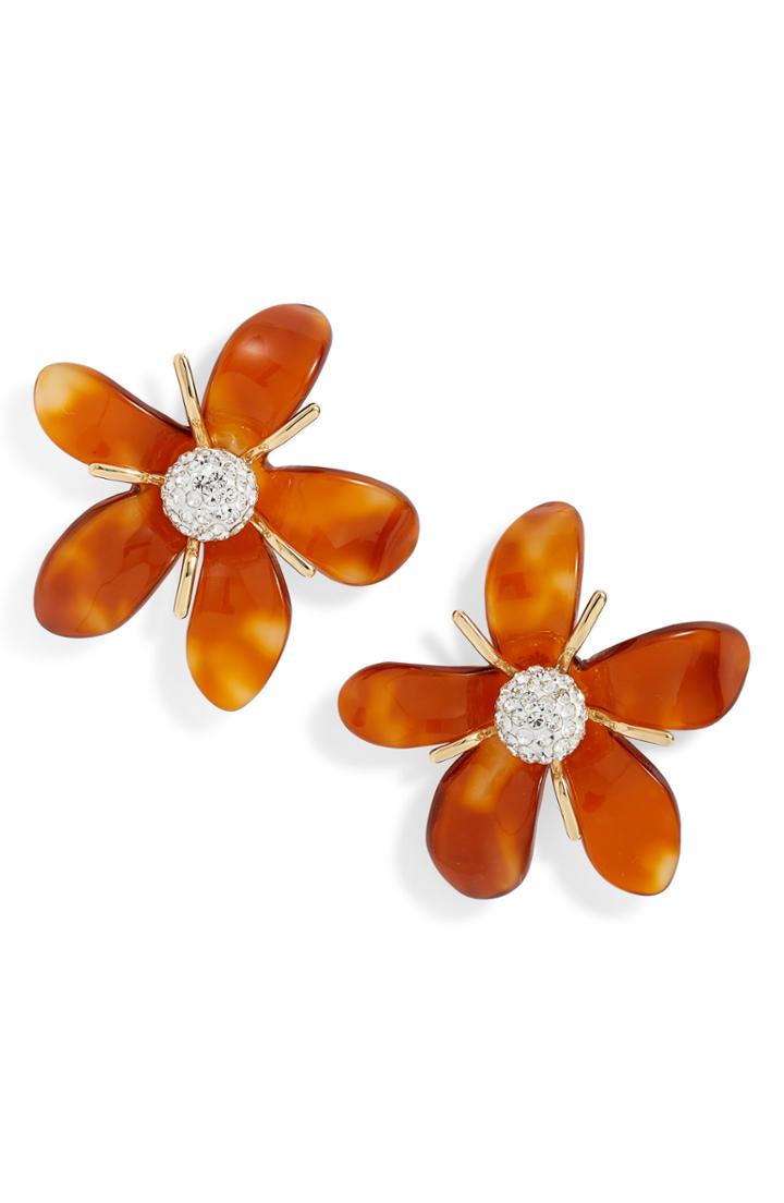 Women's Lele Sadoughi Trumpet Lily Earrings