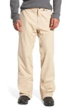 Men's Volcom Weatherproof Snow Chino Pants - Beige