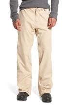 Men's Volcom Weatherproof Snow Chino Pants - Beige