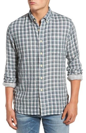 Men's Grayers Boulder Double Cloth Plaid Sport Shirt