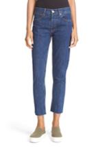 Women's Re/done Originals High Waist Crop Jeans - Blue