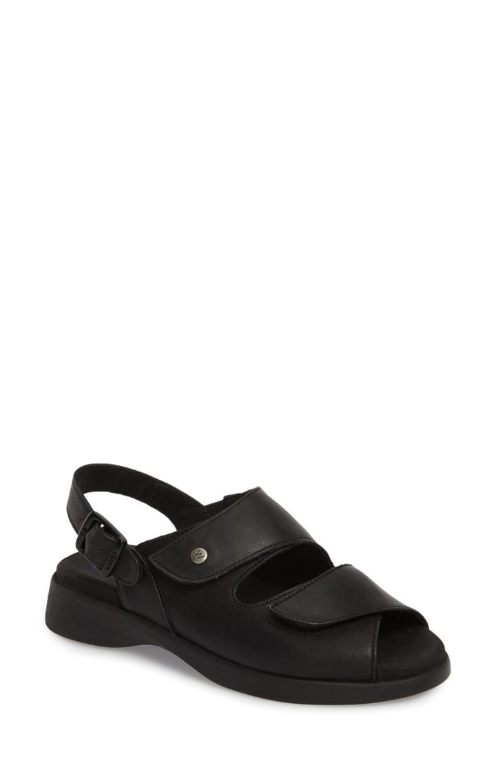 Women's Wolky Nimes Sandal .5-9us / 40eu - Black