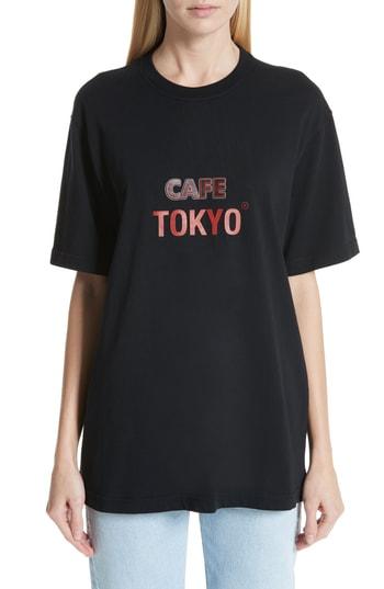 Women's Vetements Tokyo Reykjavik Tee - Black