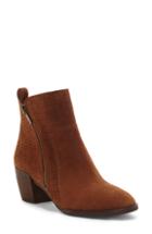 Women's Lucky Brand Lashiya Bootie .5 M - Brown