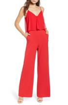 Women's Chelsea28 Double Layer Jumpsuit - Red