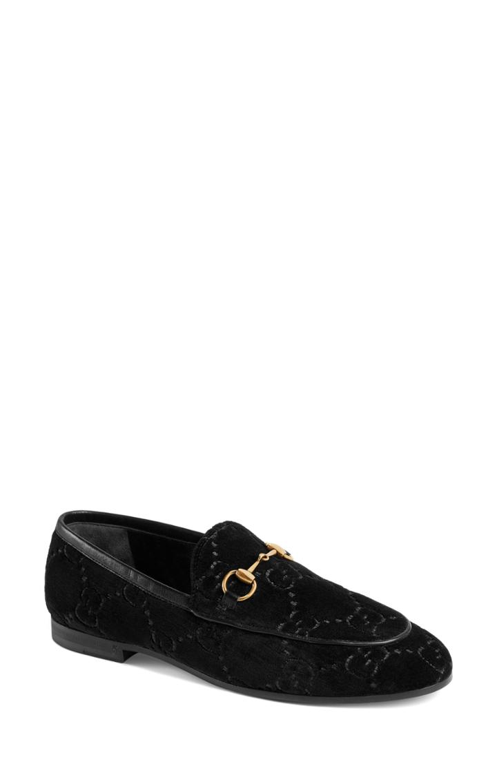 Women's Gucci Jordaan Loafer .5us / 34.5eu - Black