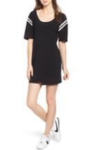 Women's Pam & Gela Football Stripe Dress, Size - Black