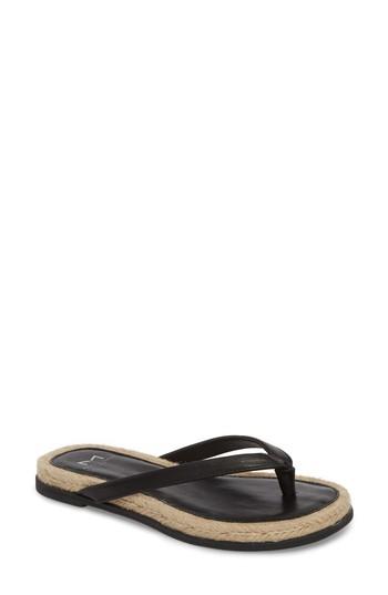 Women's Marc Fisher Ltd Utah Espadrille Sandal .5 M - Black