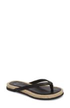 Women's Marc Fisher Ltd Utah Espadrille Sandal .5 M - Black