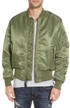 Men's Alpha Industries 'ma-1' Slim Fit Bomber Jacket - Pink