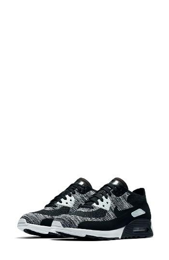 Women's Nike Air Max 90 Flyknit Ultra 2.0 Sneaker M - Black