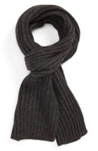 Men's Polo Ralph Lauren Chunky Rib Knit Scarf, Size - Grey