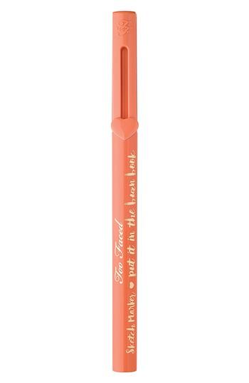 Too Faced Sketch Marker Liquid Eyeliner - Papaya Peach