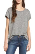Women's Current/elliott The Crewneck Star Print Tee