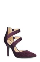 Women's Nine West Florent Asymmetrical Strappy Pump M - Purple