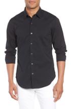 Men's Bonobos Unbutton Down 2.0 Slim Fit Sport Shirt, Size R - Black