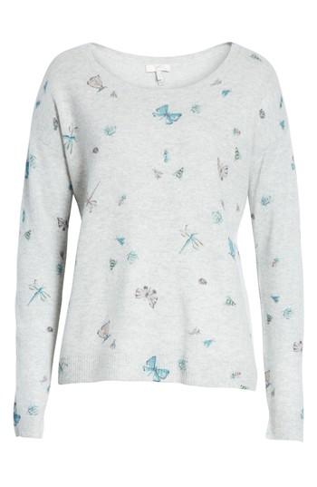 Women's Joie Eloisa Painted Bug Cashmere Top