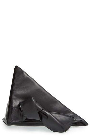 Loewe 'knot' Lambskin Clutch -
