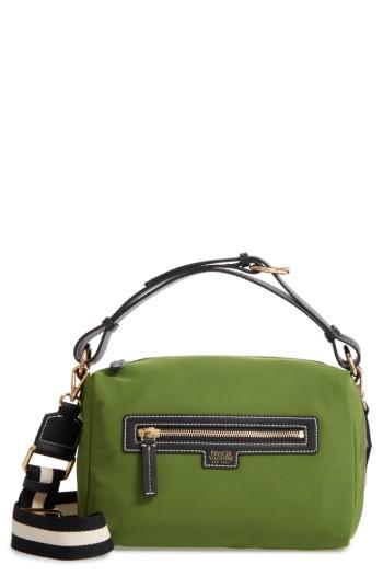 Frances Valentine Small Flannery Nylon Satchel - Green