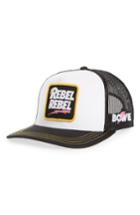 Men's American Needle Valin Bowie Rebel Rebel Trucker Hat - Black