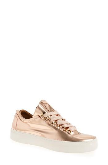 Women's Stuart Weitzman Gaming Sneaker .5 M - Beige
