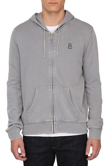 Men's Psycho Bunny Sunwash Hoodie (xs) - Black