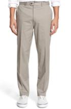 Men's Bensol Washed Trim Fit Stretch Cotton Trousers X 32 - Grey