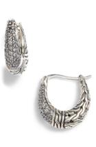 Women's John Hardy Classic Chain Gemstone Hoop Earrings
