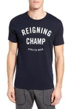 Men's Reigning Champ 'gym Logo' Graphic T-shirt - Blue