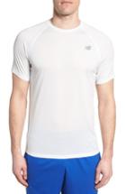 Men's New Balance Tenacity Crewneck T-shirt - White
