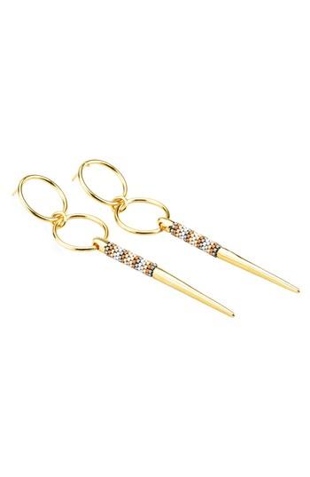 Women's Mishky Loop, Spike & Bead Statement Earrings