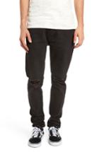 Men's Lira Clothing Baxter Ripped Jeans - Black