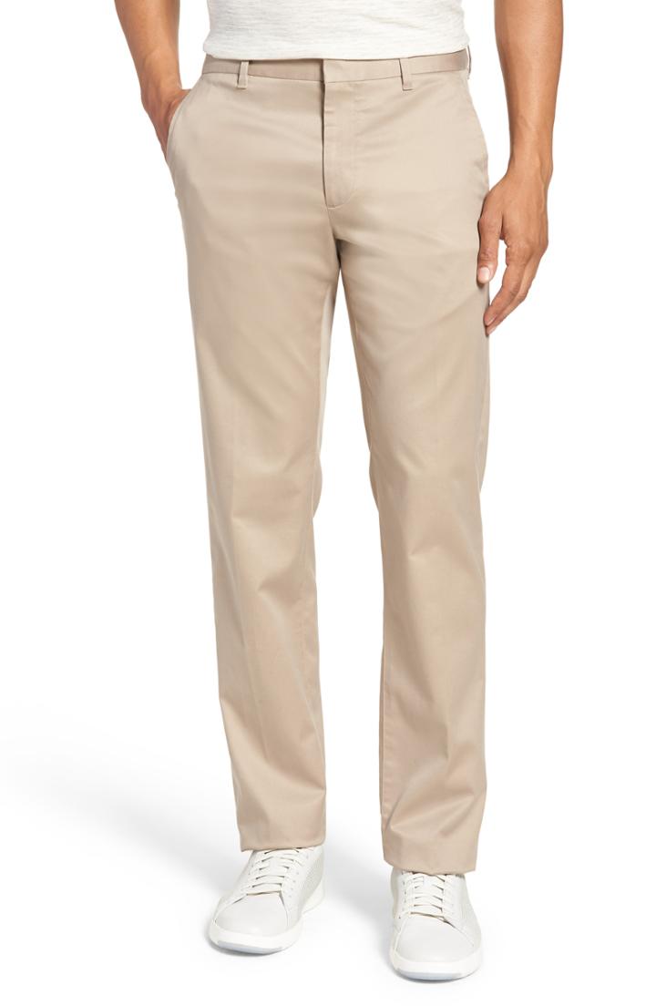 Men's Bonobos Weekday Warrior Slim Fit Stretch Pants X 32 - Beige