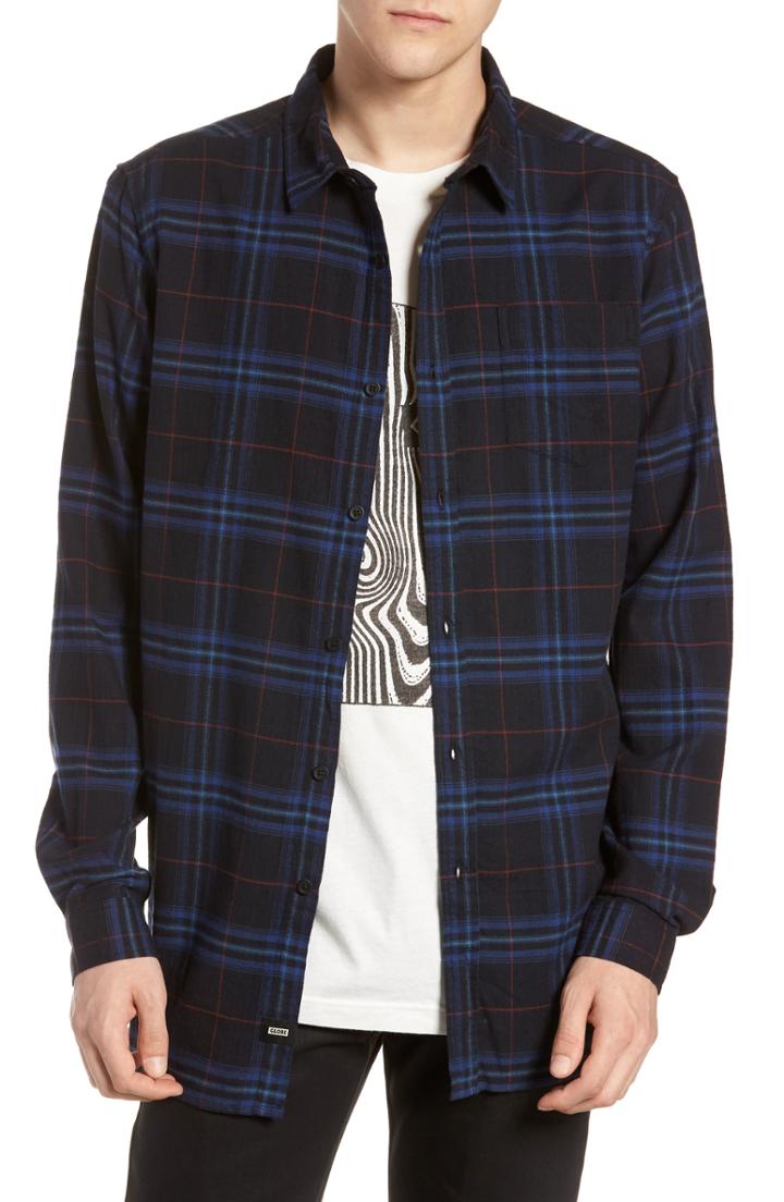 Men's Globe Dock Plaid Shirt