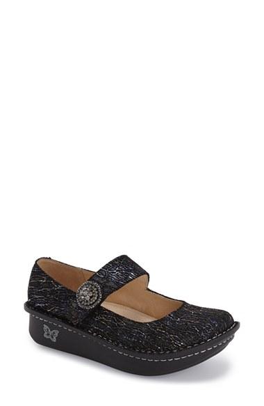 Women's Alegria 'paloma' Slip-on Us / 40eu - Black