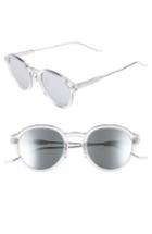 Men's Dior Homme Motion 2 50mm Sunglasses - Crystal/ Silver Mirror