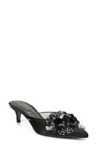 Women's Sam Edelman Dorcy Embellished Mule .5 M - Black