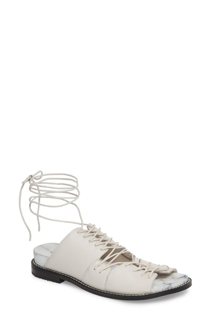 Women's Kelsi Dagger Brooklyn Olympia Sandal M - White