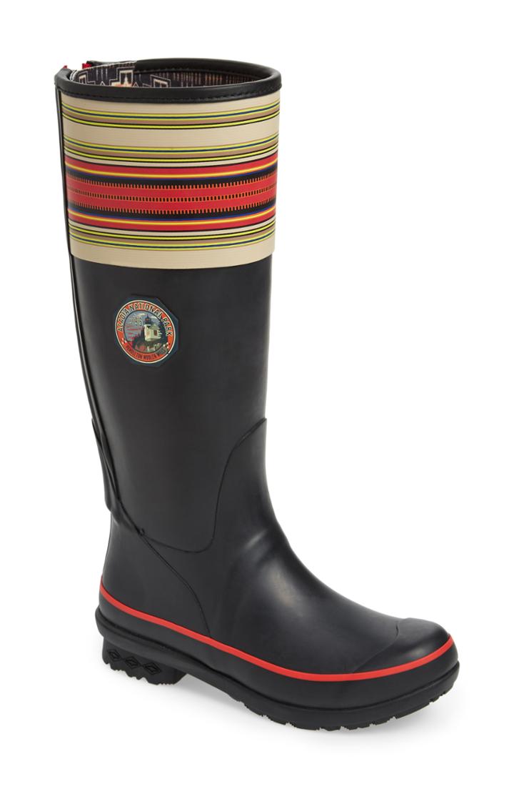 Women's Pendleton Acadia National Park Rain Boot, Size 5 M - Black