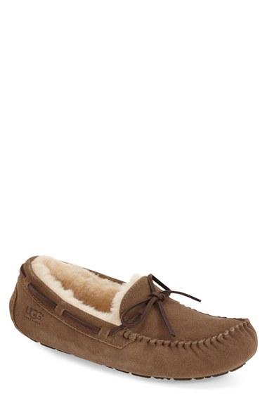 Men's Ugg 'olsen' Moccasin Slipper M - Green