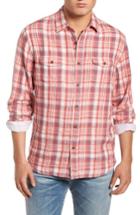 Men's Grayers Barnard Slim Fit Plaid Sport Shirt - Red