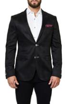 Men's Maceoo Elegance Woven Sport Coat (s) - Black