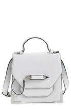 Mackage Mini Rubie Leather Shoulder Bag - White