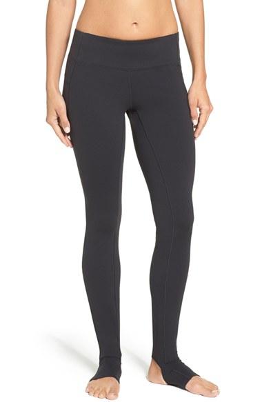 Women's New Balance Foiled Stirrup Tights - Black