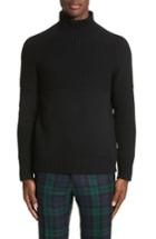 Men's Burberry Dawson Cashmere Turtleneck Sweater - Black