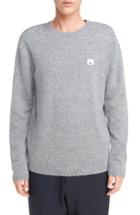 Men's Acne Studios Logo Patch Wool Pullover