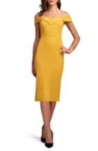 Women's Eci Off The Shoulder Sheath Dress - Yellow