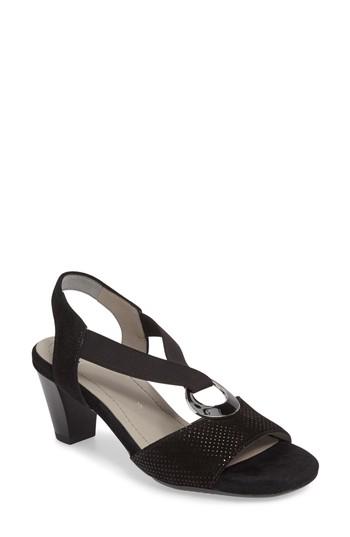 Women's Ara Raizel Sandal .5 M - Black