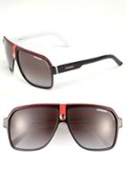 Men's Carrera Eyewear 62mm Aviator Sunglasses - Black/ White