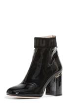 Women's Miu Miu Logo Patent Bootie .5us / 40.5eu - Black